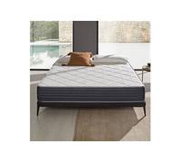 NATURALEX - Matelas Ideal-Visco 140x190-30 cm - Soutien Mousse à mémoire de Forme - Accueil Blue Latex - Confort Ferme - Respirant - 7 Zones - Réversible - Hypoallergénique - Fabriqué en Europe