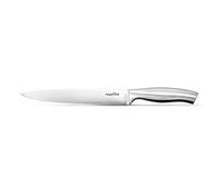 royalvkb KN0416 Couteau à trancher en acier inoxydable avec manche ergonomique Passe au lave-vaisselle Idéal pour légumes, fruits, viande et fromage 33 cm