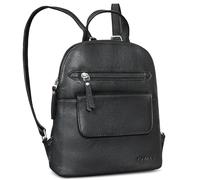 ROYALZ "Providence Petit Sac a Dos Femme Elegant Leger en Cuir Veritable - Mini Bolso Mochila Urbano - Sac de ville Feminin élégant