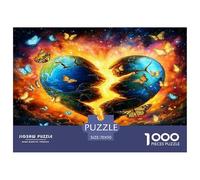Royaume Amour Puzzle De 1000 Pièces pour Adultes Et Enfants À Partir De 12 Ans Jeux De Défi Jouets Éducatifs De Qualité Supérieure Décoration De La Maison 70x50cm/1000pcs
