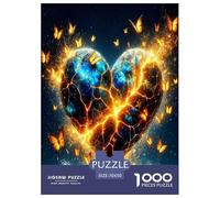 Royaume Amour Puzzle De 1000 Pièces pour Adultes Et Enfants Dès 14 Ans Jeux De Défi Jouets Éducatifs Divertissement Créatif Cadeau Classiques Décoration De La Maison 70x50cm/1000pcs