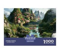 Royaume caché Puzzle 1000 Pièces Adultes Enfants intéressant Puzzles 1000 Pièce Jeu De Team Building Cadeau 70x50cm/1000pcs