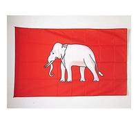 Royaume De Siam 1350-1939 - Thaïlande Historique 90X150Cm Patio Drapeaux Ésistantes À La Décoloration Drapeau Paysage Avec 2 Oeillets Métalliques Pelouse Drapeaux Décoration Pour Pelouse Jardin