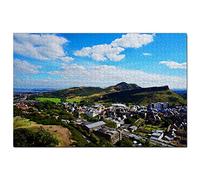 Royaume-Uni, Angleterre, Arthur's Seat, Puzzle de 1000 pièces, Souvenir de Voyage, 70 x 50 cm