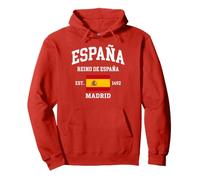 Royaume-Uni d'Espagne Madrid-Est 1492 Sweat à Capuche