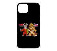 Royaume-Uni Drapeau Britannique Angola Anglais Racines Coque pour iPhone 15 Plus