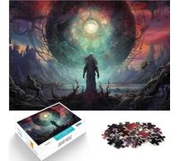 Royaumes brisés Puzzle 1000 pièces pour Adolescents Difficile à réaliser mais Amusant et Humoristique Une œuvre d'art 38x26cm