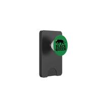 Royauté Africaine avec Couronne Reine Noire PopSockets PopWallet pour MagSafe
