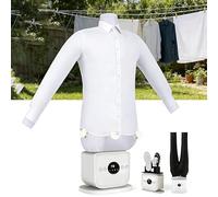 RoyceBee Repasseuse-Sécheuse Automatique, 8 Min Express, Traitement Doux, Adaptée à Chemises, Pantalons, Chaussures, Conçue pour Voyageurs, Étudiants, Hôtels et Petits Intérieurs