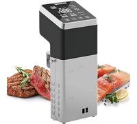 RoyceBee Thermoplongeur Cuiseur sous Vide Cuisson Basse Température sous Vide Cooker 1600W, Calculateur d'Immersion de Cuisinière, IPX7 Imperméable à l'eau, Contrôle Précis de la Température