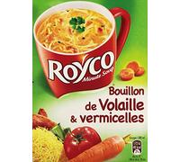 Royco Bouillon déshydratée de volaille et vermicelles 3 sachets de 31,8 g
