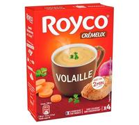 ROYCO - Les Crémeuse Crème De Volaille De 60G - Lot De 4