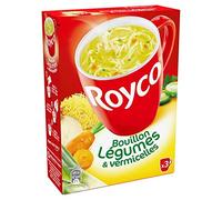 ROYCO - Minute Soup Bouillon De Légumes Et Vermicelles 60G - Lot De 4 - Offre Special