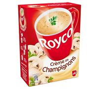ROYCO - Minute Soup Crème De Champignons 60G - Lot De 4