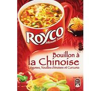 Royco Soupe Déshydratée Bouillon à La Chinoise Déshydratée 3 Sachets de 20 cl - 45 g - Lot de 6
