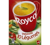 Royco Soupe instantanée, velouté 10 légumes - Les 4 sachets, 50g