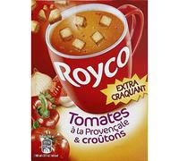 Royco - Soupe Tomates À La Provençale & Croûtons À L'Ail - 77G - Lot De 5 - Vendu Par Lot - Livraison Gratuite En France