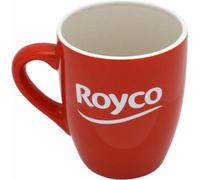 Royco Suppentasse Suppe Kaffeebecher Kaffeetasse Teetasse Rot Porzellan 300 ml