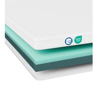 ROYGBIV Surmatelas 80x200 5cm-Mousse Mémoire Forme Gel Thermorégulateur-Réversible 2 Couches Confort Progressif-Certifié OekoTex