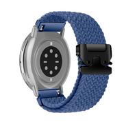 RoYiio Bracelet Nylon 20mm pour Amazfit Active 2 Square/Active 2 /Bip 3 /Cheetah Square Bracelets Respirant Doux Confort Bracelet de Montre pour Amazfit GTR Mini/GTS 4 /GTS 3 - Bleu