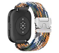 RoYiio Bracelet Nylon 22mm pour Amazfit Balance 2 /Bip 6 /Bip 5 /Cheetah Round/Cheetah Pro Bracelets Respirant Doux Confort Bracelet de Montre pour Amazfit GTR 4 /GTR 3 Pro - Denim Multicolore