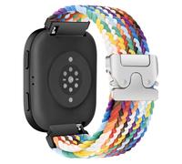 RoYiio Bracelet Nylon 22mm pour Amazfit Balance 2 /Bip 6 /Bip 5 /Cheetah Round/Cheetah Pro Bracelets Respirant Doux Confort Bracelet de Montre pour Amazfit GTR 4 /GTR 3 Pro - Rainbow Officiel