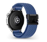 RoYiio Nylon Bracelet pour Xiaomi Watch S4/S3/S2/2 Pro Bracelets Redmi Watch 5 Active/Lite Respirant Doux Confort Bracelet de Montre pour Huawei GT 6 Pro 46mm /Garmin Venu 4 45mm - Bleu
