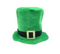 ROYIYI St Patrick Chapeau Haut de Forme Irlandais en Velours Accessoires de la Saint-Patrick Chapeaux Haut de Forme Chapeaux Costume Irlandais Vert de la Saint-Patrick, Cadeaux