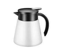 ROYJJ Bouteille isotherme à double paroi en acier inoxydable 680/880 ml - Cafetières à thé au lait - Siphon en tissu - Brûleur - Petit pot d'égouttement - Machines à moudre et à infuser l'équilibre
