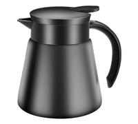 ROYJJ Bouteille isotherme à double paroi en acier inoxydable 680/880 ml - Cafetières à thé au lait - Siphon en tissu - Brûleur - Petit pot d'égouttement - Machines à moudre et à infuser l'équilibre