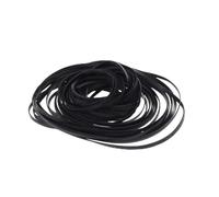 ROYJJ Courroie de machine à cassette plate de 3 mm de large - Assortiment commun pour enregistreur - En caoutchouc - Adaptateur assorti pour enregistreur - Support d'étagère - Support de bureau pour