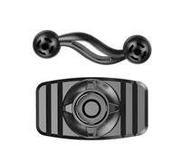 ROYJJ Disque de montage pour tableau de bord avec adhésif 17 mm - Pour support de téléphone de voiture - Autocollant de rechange pour support de téléphone à ventouse