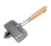 ROYJJ Hot-Dog Grille-pain double face Poêle à frire antiadhésive pour sandwichs Grill-Pan Petit Déjeuner Toast Panini Waffle Cookware Breakfast Panini Press