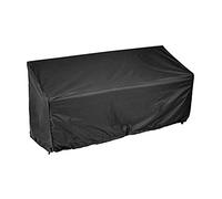 ROYJJ Housse de protection en tissu polyester pour banc avec sous-couche laminée, large compatibilité, support anti-UV pour banc, cov, causeuse d'extérieur