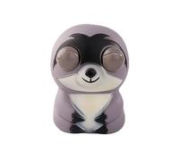 ROYJJ Jouet en forme de paresseux de dessin animé avec yeux éclatants, jouet anti-stress pour enfants, Nouvel An, anniversaire, jouet de dessin animé paresseux qui fait éclater les yeux pour soulager