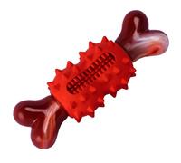 ROYJJ Jouets pour chien en forme d'os - Brosse à dents en caoutchouc - Dents propres pour chiens de grande race - Jouets de dentition pour chiens agressifs - Indestructibles