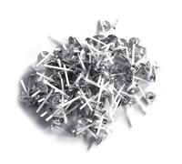 ROYJJ Lot de 200 mèches en coton pré-cirées avec base en métal pour la fabrication de bougies parfumées, mèches décoratives pour bougies chauffe-plat