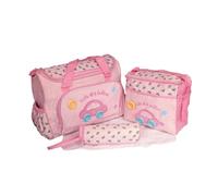 ROYJJ Lot de 4 sacs à langer tendance pour bébé avec bretelles réglables et poignées confortables pour plus de commodité, a, Taille unique