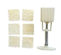 ROYJJ Moule chinois carré pour pâte de haricots, gâteau, plastique ABS, pâtisseries, fournitures de cuisine, peau de glace