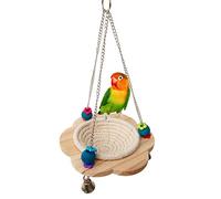 ROYJJ Nid d'oiseau pour cage fait à la main en corde de coton - Nids d'élevage pour la maison pour perruche, calopsitte, inséparable, conure - Décoration de chambre à coucher