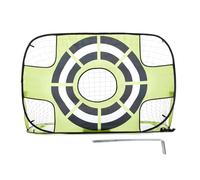 ROYJJ Poteaux de but de football 3 en 1 pour enfants - Filet pliable pour entraînement de football - Buts de football à lancer - Poteau de but d'intérieur pour le jardin