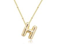 ROYJJ Style ballon collier lettre lisse chaîne en alliage réglable adapté aux femmes jeunes à la mode et cadeau élégant, taille unique, Comme décrit, Comme décrit.