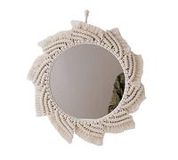 ROYJJ Tapisserie murale à suspendre avec franges en corde de coton tissée