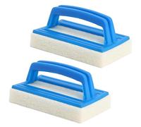 Roysmart Brosse Éponge De Piscine, 2 Pièce Brosse Épongé Ligne D'Eau Pour Nettoyer Piscine, Spa, Baignoires Murs, 1220YYCQJS2-01