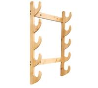 ROYUMI Support Katana Support Mural D'affichage D'épée de 1 à 13 Niveaux, Cintre D'épée de Samouraï Katana en Bambou, Armes d'arts Martiaux Verticales pour Wakizashi Tanto/Genji/Hache (Size : 5-Tier)