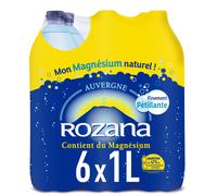 ROZANA Eau minérale gazeuse Pack 6x1L