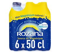 ROZANA - Eau Minérale Naturelle Finement Gazeuse, Fraîcheur Légère et Pétillante (6x50cL) L'unité