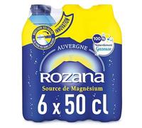 ROZANA - Eau Minerale Naturellement Gazeuse 6X50Cl - L'unité