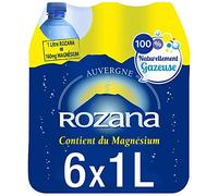 ROZANA|Eau Naturelle Naturellement Gazeuse 6X1L|(Lot De 1)|Best Deal