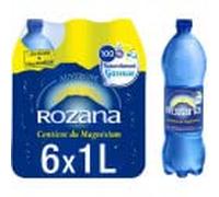 ROZANA - Eau Naturelle Naturellement Gazeuse 6X1L - L'unité